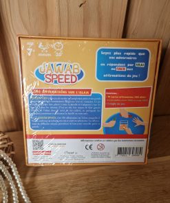 Cartes du jeu Jawab Speed avec questions islamiques éducatives