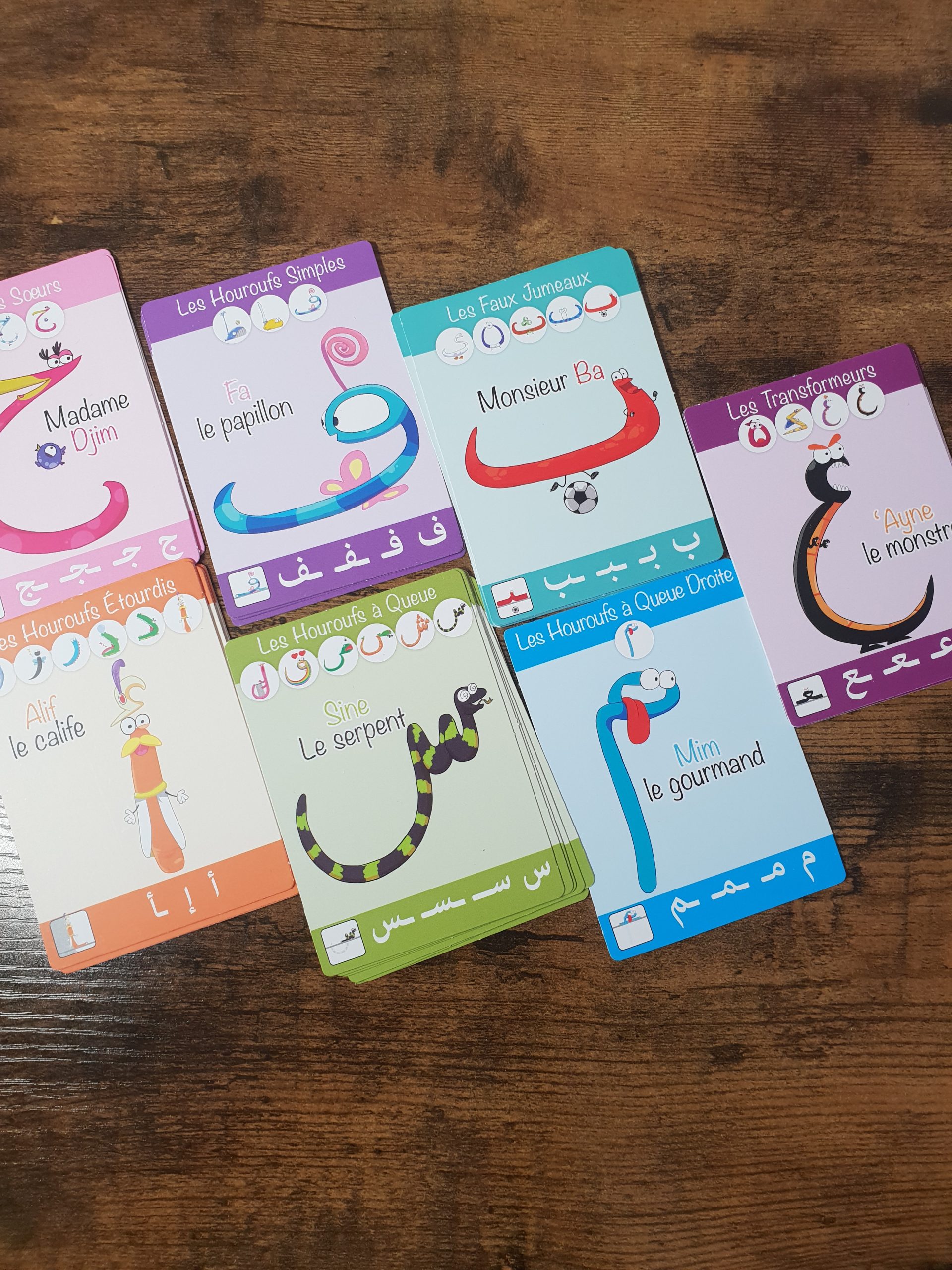 Jeu de 7 familles des houroufs – Image 3