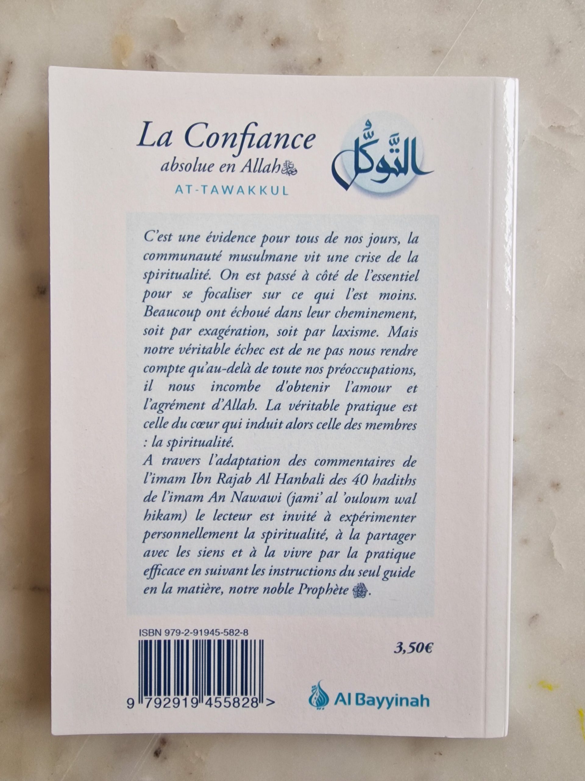 La confiance absolue en Allah - At Tawakkul – Image 2