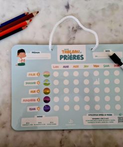 Tableau de prière Bleu