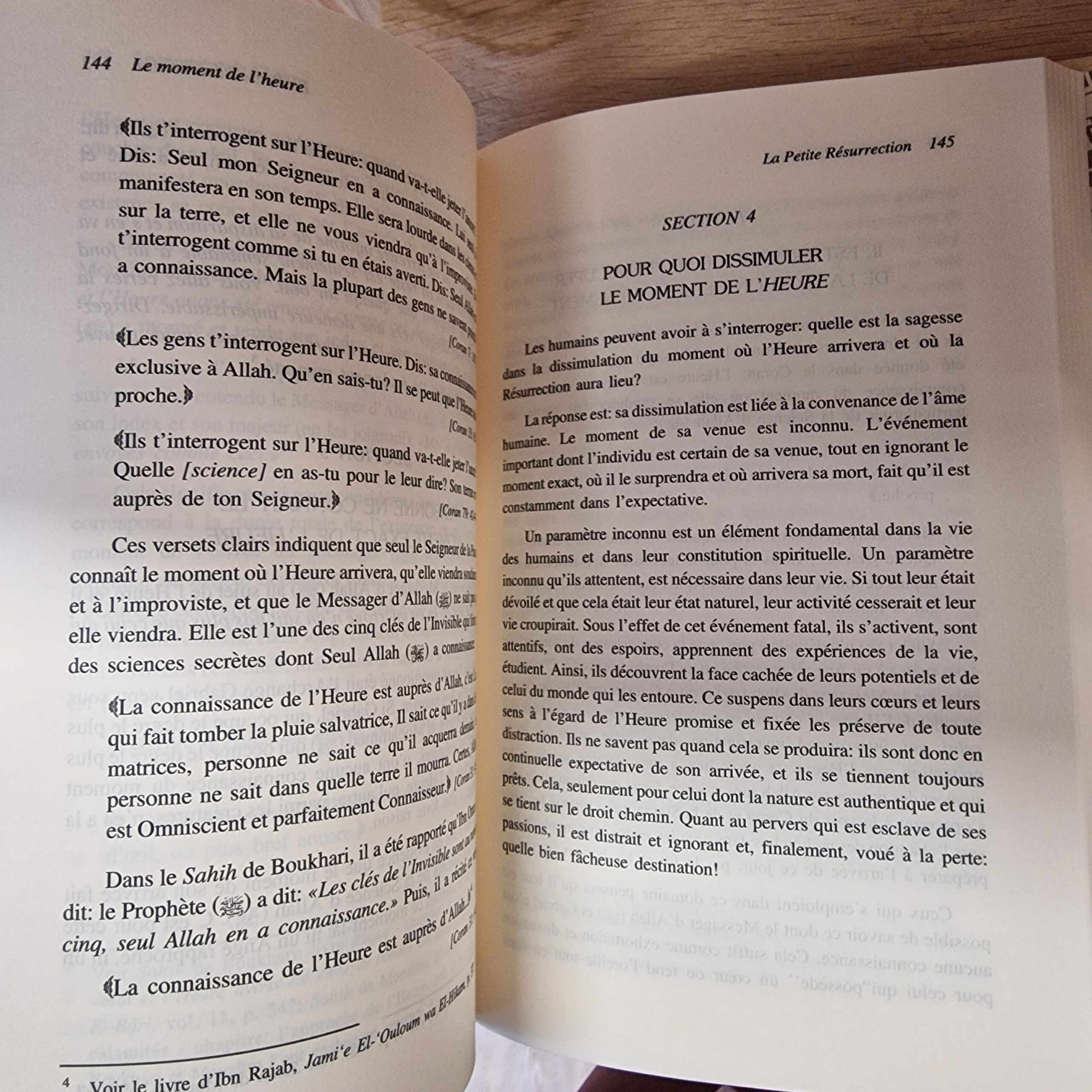 Livre La petite résurrection - Collection La Foi Islamique – Dr Omar Al-Achqar – IIPH Editions