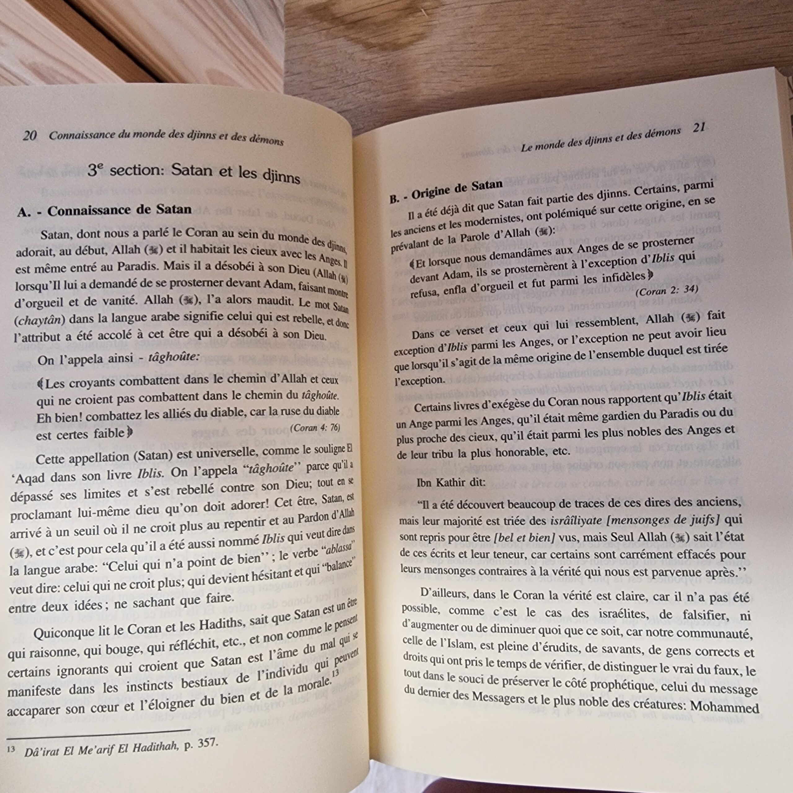 Le monde des djinns et des démons de la collection sur la foi islamique du Dr Omar Al Achqar des éditions IIPH
