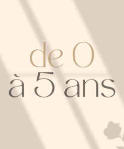 0 à 5 ans