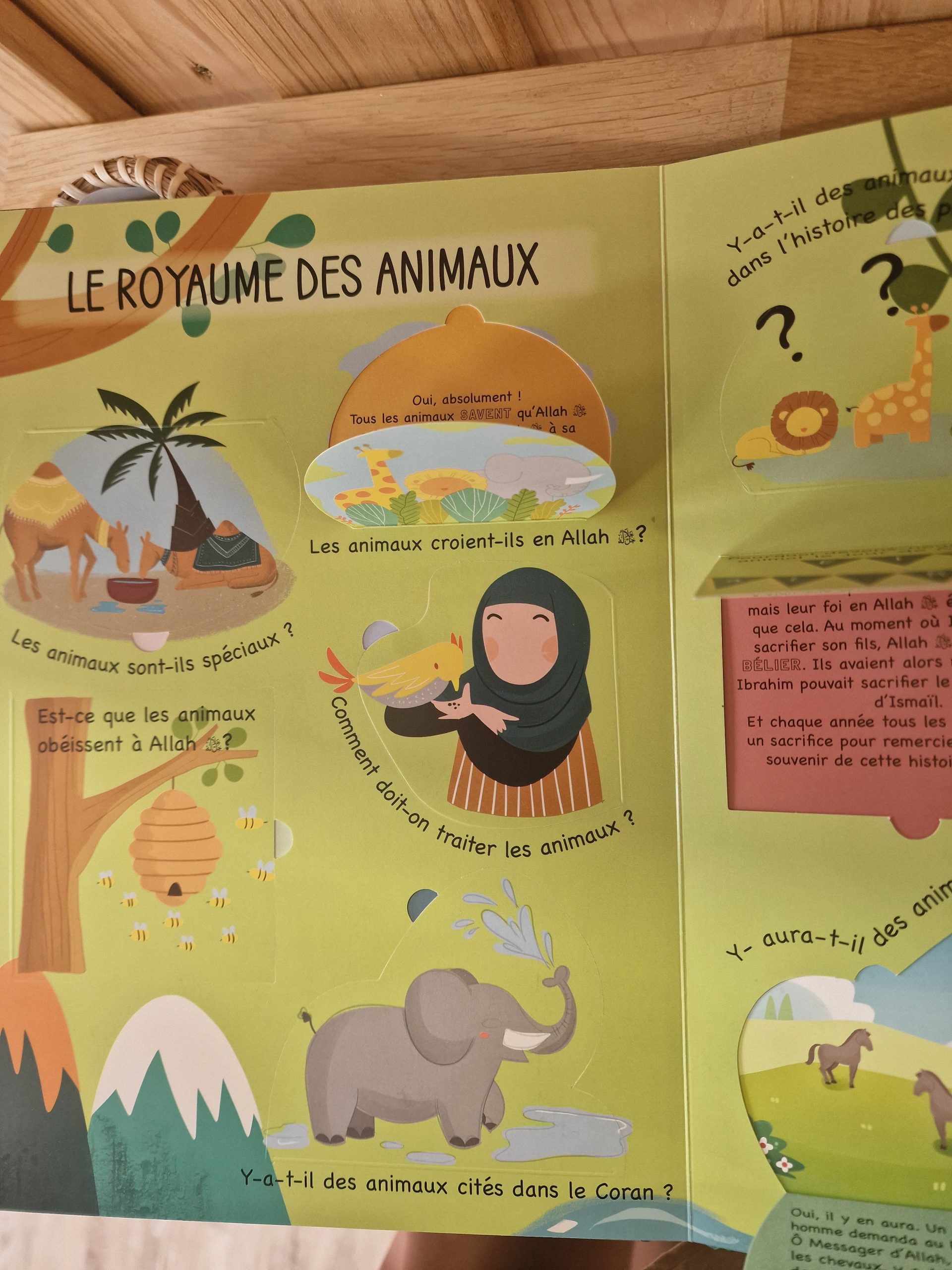 livre islam enfant flaps interactif